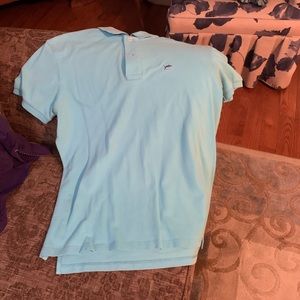 Southern Tide mint polo